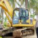 Kapolsek Wonosari, IPTU Zulkifli Saeng, S.H., M.H., bersama anggota berhasil mengamankan tiga unit excavator di Desa Safa, Kecamatan Mananggu, Kabupaten Boalemo, Minggu (15/2). (F. Istimewa)