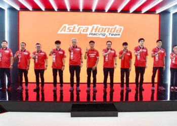 Skuat Astra Honda Racing Team (AHRT) siap meleset kencang pada musim balap tahun ini. (foto: dok/ahm)