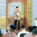 Kapolres Pohuwato, AKBP H. Busroni,S.I.K.,M.H. saat menyampaikan khotbah jumat di Masjid Baiturrahim Pohuwato.