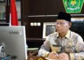 Kepala Kantor Wilayah Kementerian Agama Provinsi Gorontalo, Kaswad Sartono. (F. Istimewa)