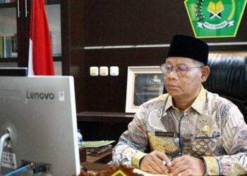 Kepala Kantor Wilayah Kementerian Agama Provinsi Gorontalo, Kaswad Sartono. (F. Istimewa)