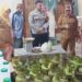 Bhabinkamtibmas Polsek Limboto Polres Gorontalo, Brigpol Rizki K Abdullah, S.H., bersama Pemerintah Kelurahan Kayubulan Kecamatan Limboto Kabupaten Gorontalo melaksanakan sidak terhadap distribusi Gas elpiji 3 Kg, Senin (23/02/2026).