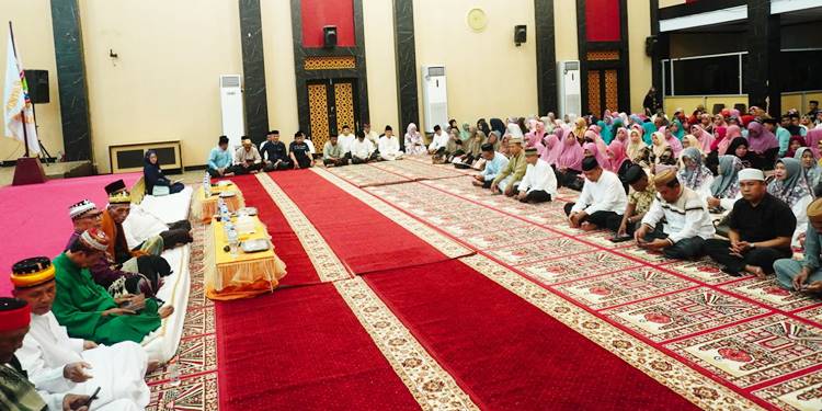 Suasana pelaksanaan Tadarus Al-Qur'an di BLY, Sabtu (21/2/2026). (Foto: Prokopim)