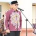 Bupati Pohuwato, Saipul A. Mbuinga,S.H. saat memimpin Apel Gelar Pasukan Operasi Ketupat Otanaha 2026 dalam rangka pengamanan Idul Fitri 1447 Hijriah.