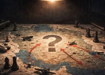 Ilustrasi strategi perang Israel-Amerika dalam menyerang Iran.--