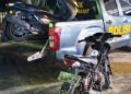 Barang bukti berupa sepeda motor, diamankan oleh pihak Kepolisian usai terjadi kecelakaan lalu lintas di wilayah Kecamatan Popayato Barat, Kabupaten Pohuwato.