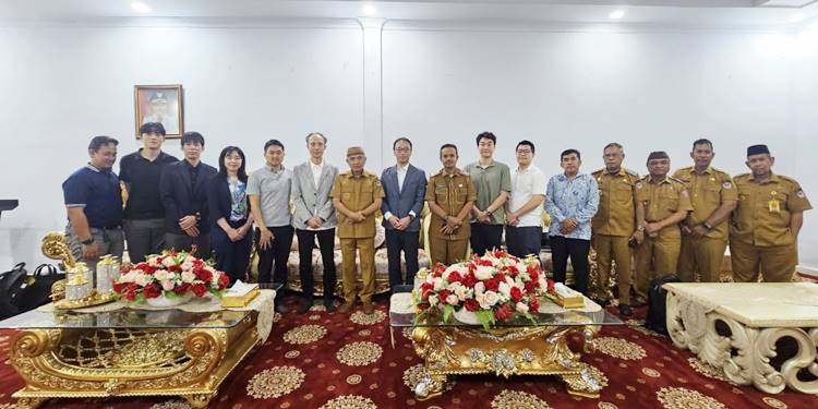 Buyer Jepang Tinjau Langsung Operasional PT Biomasa Jaya Abadi di Pohuwato