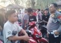 Puluhan kendaraan berhasil diamankan oleh pihak Polres Boalemo sebelum perayaan ketupat di objek wisata Botumoito, Kabupaten Boalemo.