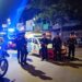 KAMTIBMAS - Personel Brimob Polda Gorontalo melakukan patroli Sahur On The Road memberikan kenyamanan masyarakat menjalankan ibadah ramadan. (foto: Aviva Dinanti/ gorontalo post)