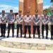 Kapolres Pohuwato, AKBP H. Busroni,S.I.K.,M.H. bersama Kapolsek Popayato IPDA Muhammad Kafin Adlan, S.Tr.K. dan Kapolsek Popayato Barat, IPDA Ilham Siplizand,S.Tr.K., melakukan pengamanan secara langsung di objek wisata Desa Torosiaje.