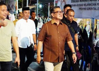 Wawali Indra Gobel pada kegiatan Gebyar Atupato 2026 yang dipusatkan di Kampung Tenda PSP Pabean, Sabtu (28/3/2026). (Foto: Prokopim)