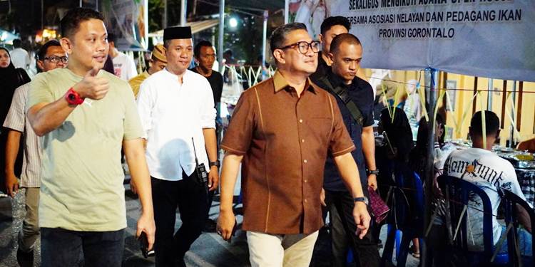 Wawali Indra Gobel pada kegiatan Gebyar Atupato 2026 yang dipusatkan di Kampung Tenda PSP Pabean, Sabtu (28/3/2026). (Foto: Prokopim)