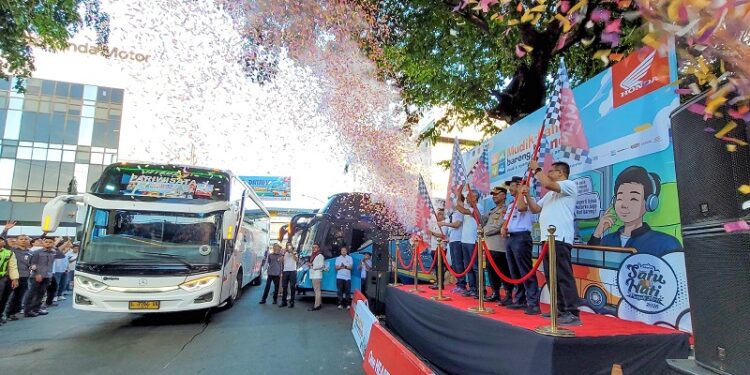 MBBH 2026, Honda Berangkatkan Ribuan Konsumen Setia Pulang Kampung