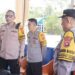 Karo Ops Polda Gorontalo, Kombes Pol. Pramono Jati,S.I.K., M.T., didampingi Ketua Tim 1 Supervisi Polda Gorontalo, Kombes Pol Rahmat, S.I.K., M.H., beserta anggota, melakukan pengecekan Pos Pengamanan dan Pos Pelayanan yang ada di wilayah Pohuwato.