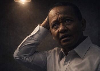 Ilustrasi Menteri ESDM Bahlil Lahadalia dan potensi krisis listrik dampak dari perang Israel vs Iran.--