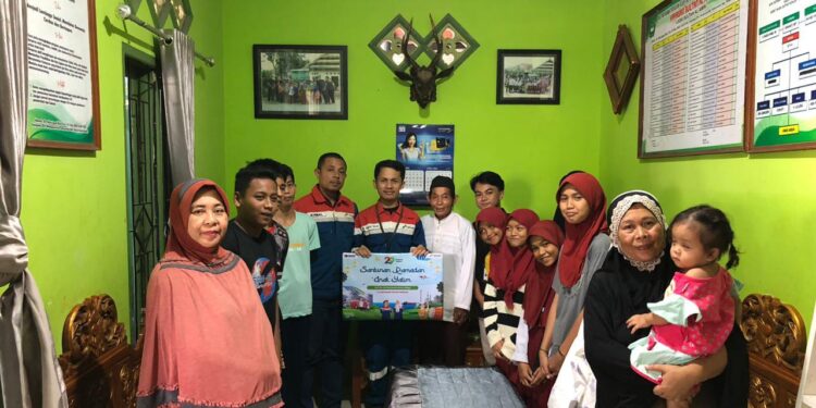 30 Anak Panti Asuhan di Kendari Dapat Santunan Ramadan dari Pertamina