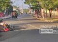 Kondisi sampah yang ada di kawasan Jalan Tondano tepatnya depan pasar Bulota Kecamatan Sipatana Kpta Gorontalo yang menumpuk dan memicu bau busuk. (Foto: Roy/Gorontalo Post).