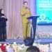 Gubernur Gorontalo Gusnar Ismail saat memberikan sambutan di Forum Musrenbang Provinsi Gorontalo yang digelar di Hulontalo Ballroom, Selasa (14/4). (Foto : dok-pemprov/Bahrian)