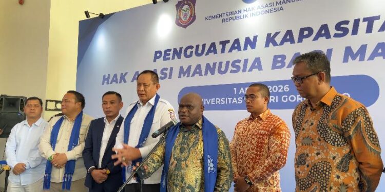 Menteri Natalius Pigai Minta Mahasiswa jadi Pilar Peradaban HAM