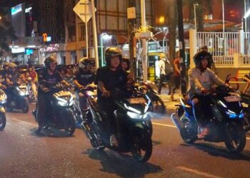 SERU!-Vario 125 Night Ride sukses digelar pada Sabtu, 18 April 2026 di Allure Coffee. (foto: dok-daw)