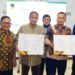Penandatanganan perjanjian kerjasama antara DPW Nasdem Gorontalo dengan Lembaga wakaf doa bangsa di sukabumi, Jawa Barat.