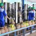 Petugas menyiapkan tabung gas LPG 3 kg untuk didistribusikan kepada masyarakat. (foto: dok-pertamina)