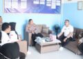 Tim Evaluasi dari Polda Gorontalo yang dipimpin langsung oleh Kombes Pol. Ahmad Pardomuan,S.I.K.,M.H., saat melakukan peninjauan di SPPG Yayasan Kemala Bhayangkari Polres Pohuwato.