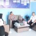 Tim Evaluasi dari Polda Gorontalo yang dipimpin langsung oleh Kombes Pol. Ahmad Pardomuan,S.I.K.,M.H., saat melakukan peninjauan di SPPG Yayasan Kemala Bhayangkari Polres Pohuwato.