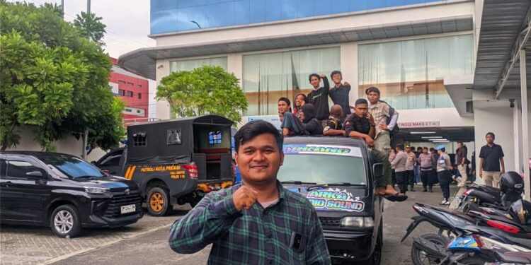 Gilliran Mahasiswa Datangi BTN, Protes Pemotongan Gaji ASN yang Ngutang di Bank Sulutgo