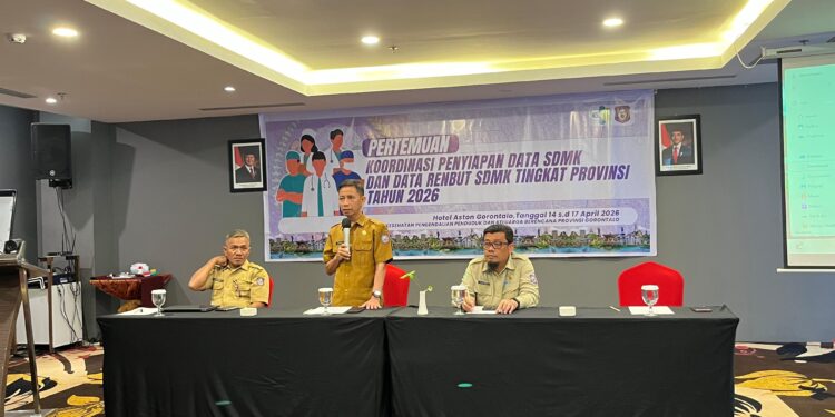 Pertemuan Koordinasi SDMK 2026, Kadinkes Gorontalo Soroti Kelemahan Perencanaan dan Data
