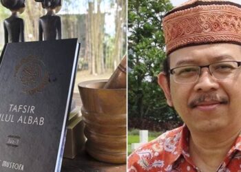 Tafsir Ulul Albab, karya Agus Mustofa yang belum sempat diterbitkan.--