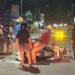 Brukkkk! Dua Sepeda Motor Tabrakan, Untungnya Tak ada Luka Serius  