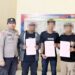 Empat orang tersangka resmi ditahan oleh Satuan Reskrim Polres Pohuwato, terkait kasus dugaan penganiayaan.
