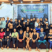 ASTANGA YOGA Berbasis donasi berlangsung di Manna Cafe, Kota Gorontalo, Sabtu (23/5). (Foto aviva /mg/ gorontalo post)