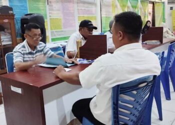 Pelayanan di kantor Dinas Dukcapil Kota Gorontalo. (Foto: Kominfo)