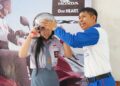SAFETY RIDING: Daya Adicipta Wisesa terus mengkampanyekan keselamatan berkendara, kali ini edukasi menyasar siswa SMA Negeri 1 Airmadidi, Sulut. (foto: dok-daw)