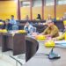 Komisi Penyiaran Indonesia Daerah (KPID), KIP, dan Dinas Kominfotik Provinsi Gorontalo hadir pada rapat kerja Komisi I DPRD dengan Dinas Kominfo dan Statistik, Senin (11/5). (Foto – Alfred Diskominfotik).