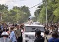 Lautan Warga Sambut Prabowo di Gorontalo: Torang Suka Lia Langsung pa Presiden