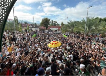 Ustad Abdul Somad Hadir di Kotamobagu, Masjid Al-Baitul Makmur jadi Lautan Manusia