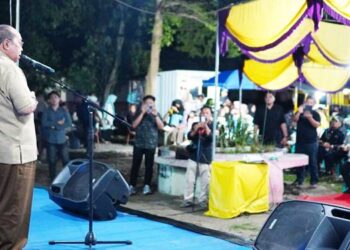 Suasana pelaksanaan kegiatan silaturahmi Pemerintah Kota Gorontalo bersama masyarakat Kelurahan Pulubala, Ahad (10/5/2026). (Foto: Prokopim)