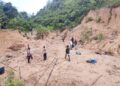 Kondisi pertambangan yang ada di Kecamatan Paguyaman Kabupaten Boalemo saat ini terus merajalela. Salah satunnya karena para pelaku peti hingga kini belum diadili di pengadilan. (Foto: Roy/Gorontalo Post)