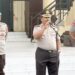 Waka Polres Pohuwato, Kompol Heny Mudji Rahayu,S.H.,M.H. saat memberikan penyampaian serta penekanan kepada personel, agar tidak terlibat Judol.
