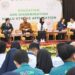 Peluncuran serta pemberian edukasi terkait penggunaan penggunaan aplikasi Hallo Stroke. (F. Istimewa)
