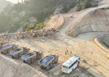 Kawasan tambang emas gunung Pani, Pohuwato, yang dikelola Merdeka Copper Gold. (foto: dok-merdeka copper gold)