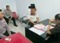 Penyerahan perkara dugaan kejahatan lalu lintas terkait truk ODOL oleh Satlantas Polres Gorontalo melalui Unit Gakkum ke Kejari Kabupaten Gorontalo, Selasa (19/05/2026).