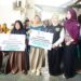 PENGUATAN EKONOMI - Penyaluran bantuan modal usaha bagi ratusan UMKM dari Kabupaten Gorontalo, dan Gorontalo Utara, Kamis (21/5). (foto: Dok-Diskominfotik/Nova)