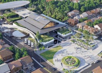 SEGERA DIBANGUN - Desain kantor Wali Kota Gorontalo yang baru, akan di bangun di Jln Prof. J.A Katili, eks terminal 1942 Andalas, Kota Gorontalo. (fot0: dok-pempkot/istimewa)