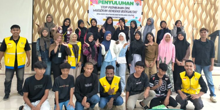 Cakep! Perkuat Literasi Cegah Pernikahan Dini Desa Huntu Libatkan Remaja