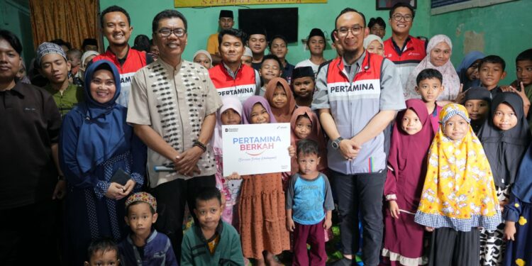 Pertamina BERKAH, Rangkul Anak Yatim Kontribusi Nyata Dukungan Sosial 