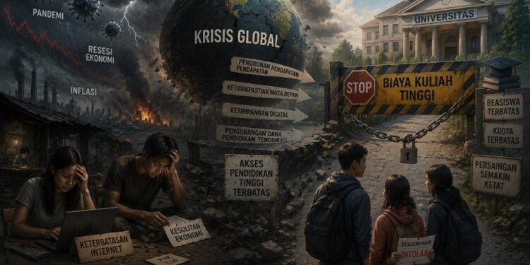 Pengaruh Krisis Ekonomi Global Terhadap Pembiayaan dan  Akses Pendidikan Tinggi   